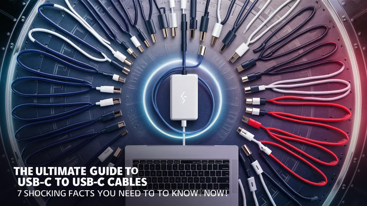 USB-C to USB-C Cable