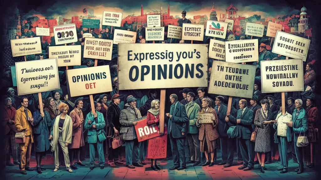 Opinion Pieces: Express Your Views