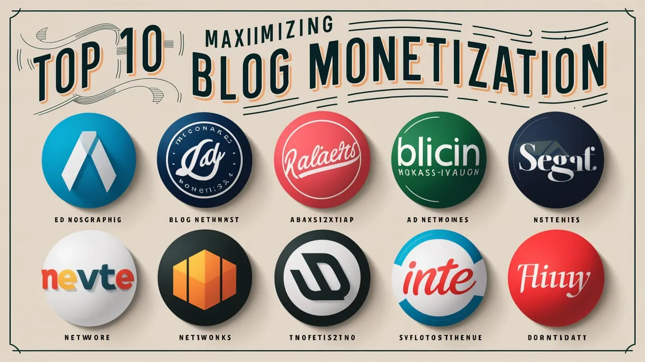 Top 10 Ad Networks for Maximum Blog Monetization