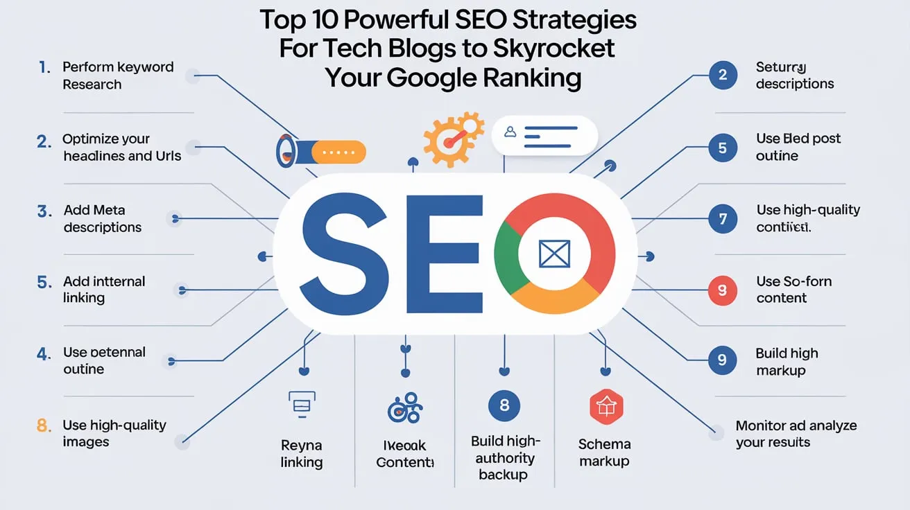 Top 10 Powerful SEO Strategies for SEO for Tech Blogs to Skyrocket Your Google Ranking